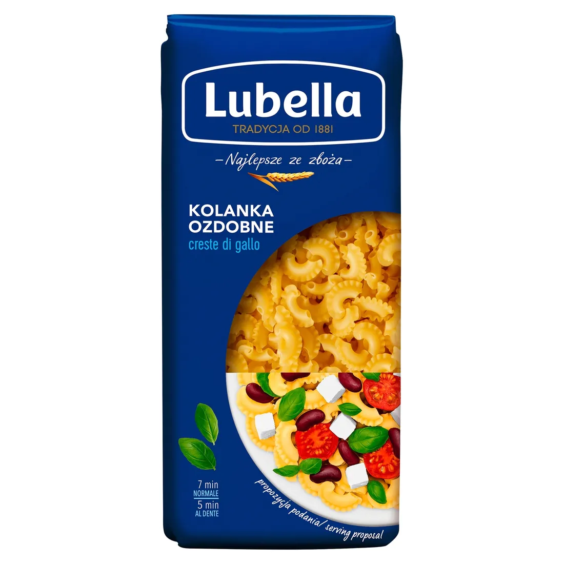 makaron-lubella-kolanka-ozdobne-400-g-creste-di-gallo-marka-lubella