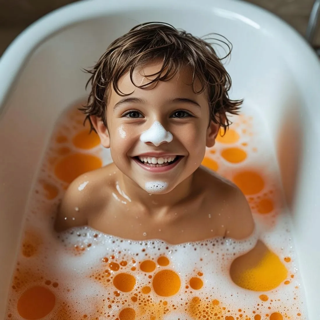 pianka-do-kapieli-dla-dzieci-pomaranczowa-woda-zabawa-dresdner-essenz