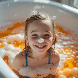 pianka-do-kapieli-dla-dzieci-pomaranczowa-woda-zabawa-dresdner-essenz-rodzaj-proszek