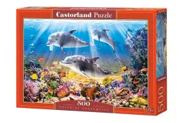 puzzle-500-el-dolphins-underwater