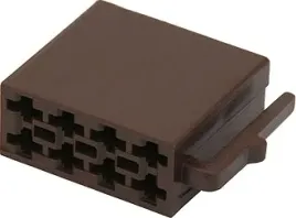 obudowa-kostka-iso-glosnikowa-8-pin-zlacze-brazowa
