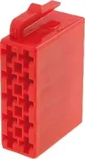 obudowa-gniazdo-kostka-iso-zlacze-10-pin-czerwona