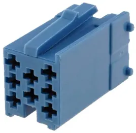 obudowa-wtyku-mini-iso-kostka-8-pin-niebieska