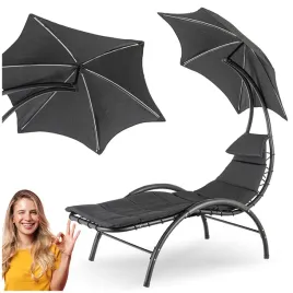 lezak-ogrodowy-z-parasolem-czarny-lezanka-z-daszkiem-carpa