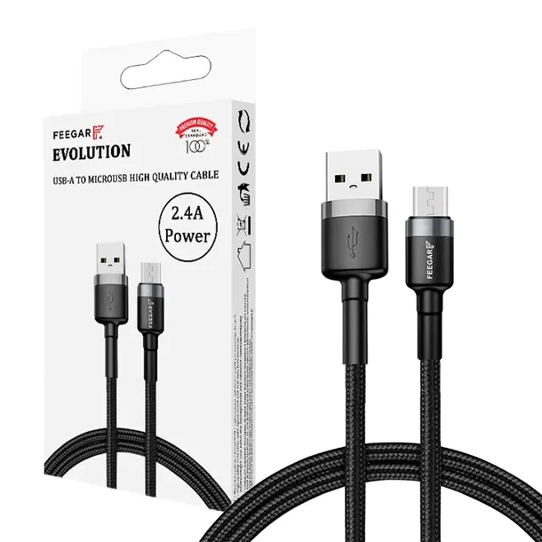 feegar-kabel-usb-a-micro-usb-qc-3-0-nylonowy-2-4a-dlugosc-przewodu-1-m