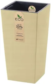doniczka-urbi-square-eco-durs400w-kremowa