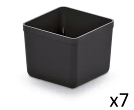 kubelki-warsztatowe-kistenberg-czarny-7szt-kbs55