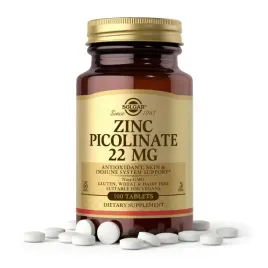 solgar-cynk-pikolian-22mg-100-tabletek-zinc-picolinate