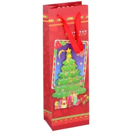 torebka-swiateczna-na-prezent-wysoka-whiskey-wino-3d-choinka