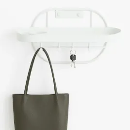 polka-z-wieszakiem-stal-proszkowana-4-haczyki-montaz-scienny