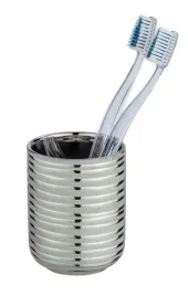 kubek-na-szczoteczki-paste-pedzle-wenko-vilalba-srebrny-elegancki