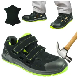 buty-robocze-meskie-sandaly-robocze-skorzane-oddychajace-z-noskiem-lekkie