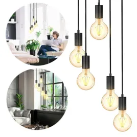 lampa-sufitowa-wiszaca-5xe27-czarna-120-cm-loft-industrialny-salon-jadalnia