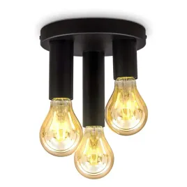 lampa-sufitowa-vintage-czarna-3xe27-loft-retro-salon-sypialnia-korytarz