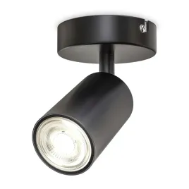 lampa-sufitowa-1-punkt-czarna-obrotowa-gu10-reflektor-led-salon-sypialnia
