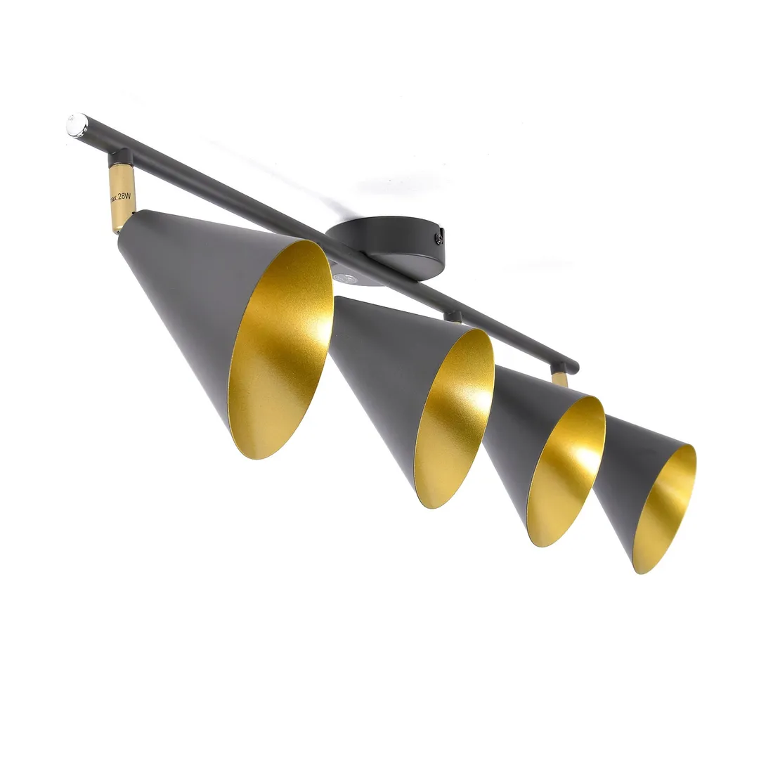 lampa-sufitowa-loft-gloria-4xe14-antracyt-zlota-wofi-industrialna-salon