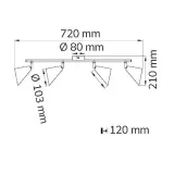 lampa-sufitowa-loft-gloria-4xe14-antracyt-zlota-wofi-industrialna-salon-glebokosc-produktu-21-cm