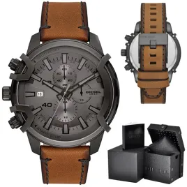 zegarek-meski-diesel-brazowy-pasek-skora-griffed-chronograf-dz4569-box