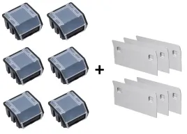6szt-ergobox-czarny-plus-kuweta-pojemnik-warsztatowy-z-pokrywa-adaptery
