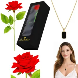 wieczna-roza-w-pudelku-zloty-naszyjnik-prezent-na-dzien-kobiet-zestaw
