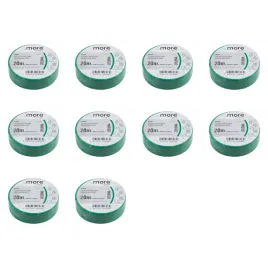 tasma-izolacyjna-wytrzymala-klejaca-19mmx013mm-zielona-20m-zestaw-10-szt