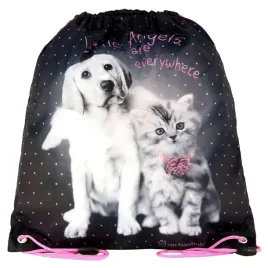 worek-na-buty-obuwie-kot-pies-little-angels-dla-dziewczyny