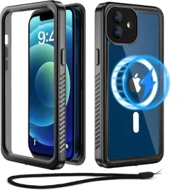 beeasy-etui-wodoodporne-magsafe-360-do-iphone-12-pyloszczelne-czarne