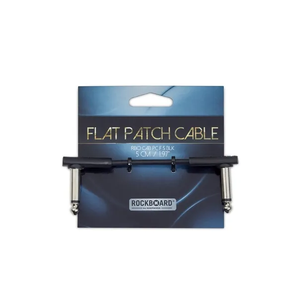 kabel-patch-rockboard-flat-black-aa-5cm-dlugosc-kabla-0-05-m