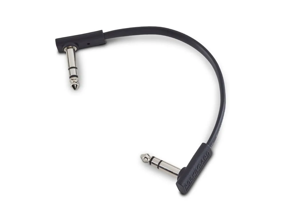 kabel-patch-rockboard-flat-black-trs-15cm-stan-nowy