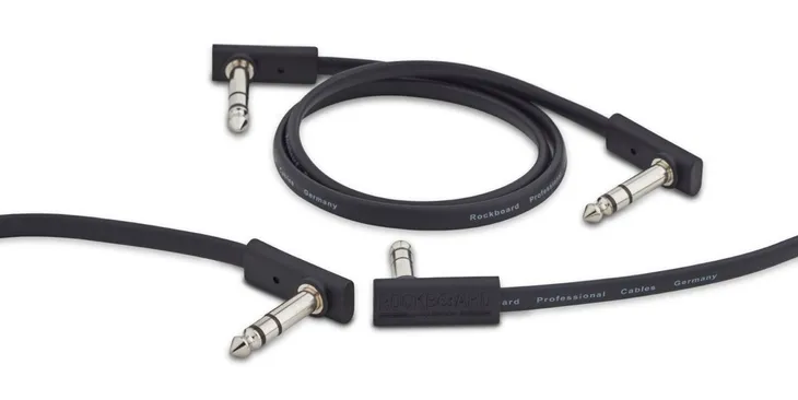 kabel-patch-rockboard-flat-black-trs-15cm-dlugosc-kabla-0-15-m