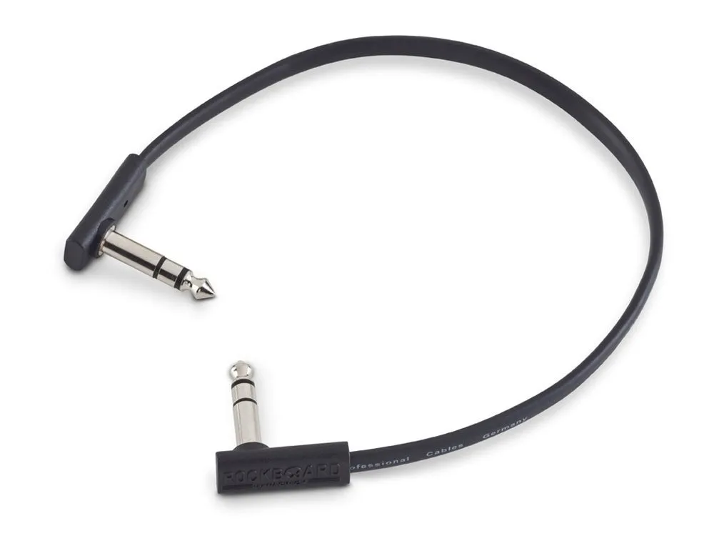 kabel-patch-rockboard-flat-black-trs-30cm-stan-nowy