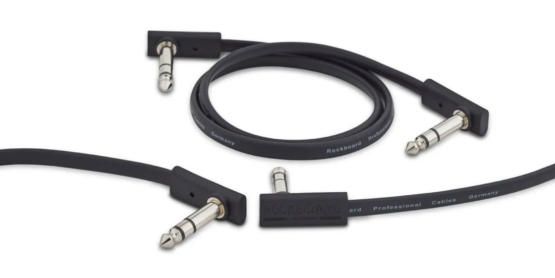 kabel-patch-rockboard-flat-black-trs-60cm-stan-nowy