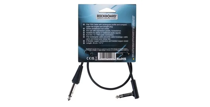 kabel-patch-rockboard-flat-black-trs-s-a-40cm-marka-rockboard