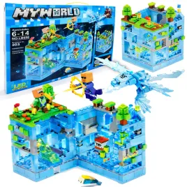 klocki-minecraft-lodowa-twierdza-led-503-el-smok-jaskinia