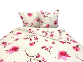 posciel-z-kory-160x200-lux-2672-rozowe-kwiaty