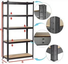 regal-magazynowy-metalowy-czarny-5x175-kg-180x90x40-do-garazu-piwnicy