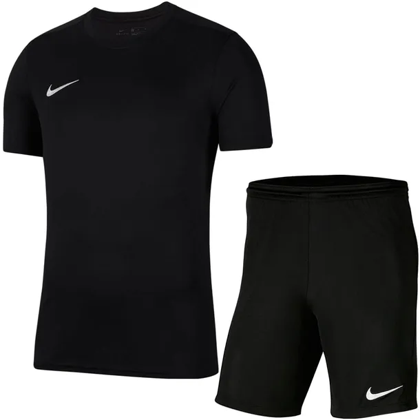 Komplet NIKE - KOSZULKA sportowa męska + SPODENKI sportowe Park męskie - M
