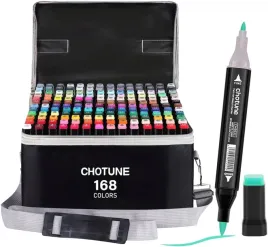 markery-pisaki-alkoholowe-mega-zestaw-168-kolorow-podwojna-koncowka-i-torba