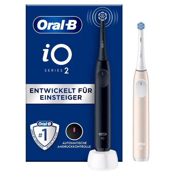 Zestaw szczoteczek elektrycznych Oral-B iO Series 2 Duo Black & Pink