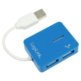 logilink-usb-2-0-4-port-hub-480-mbit-s-niebieski
