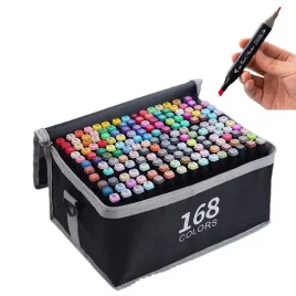 zestaw-markerow-alkoholowe-168szt-flamastry-mazaki-pisaki-dwustronne-torba