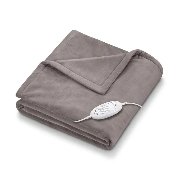 Koc elektryczny beurer HD 75 Cosy Taupe 180 x 130 cm