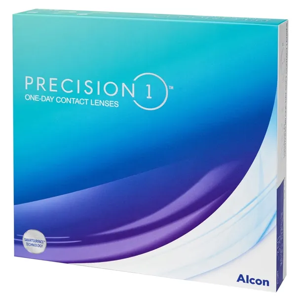 Jednodniowe soczewki kontaktowe Alcon PRECISION1 90szt. Moc (PWR): -1,75