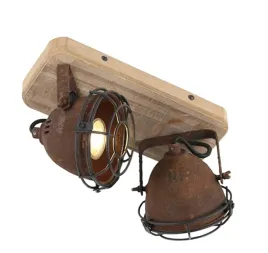 lampa-sufitowa-2-punktowa-vintage-industrialna-pordzewiala