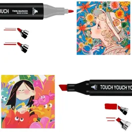 markery-alkoholowe-168-szt-flamastry-mazaki-pisaki-dwustronne-pro-torba