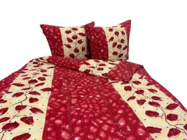posciel-z-kory-160x200-lux-2673-czerwone-liscie