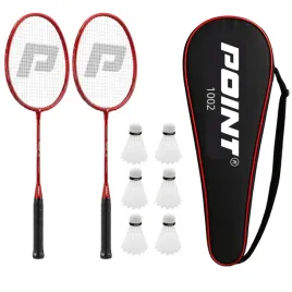 zestaw-do-badmintona-point-1002-red-6-bialych-lotek