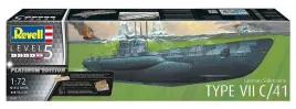 model-plastikowy-niemiecka-lodz-podwodna-typ-vii-c-41-1-72-revell