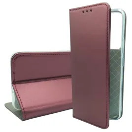 solidne-etui-z-klapka-do-realme-14t-burgundowy-ksiazka-w-24h-u-ciebie