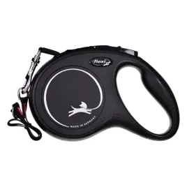 smycz-new-classic-m-tasma-czarny-5m-do-25kg